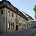 Am Stadtschloss der Mansfelder Grafen in Eisleben (Foto: Sauerzapfe)