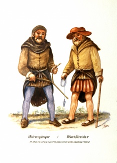 1550 - Rutengänger  und  Markscheider