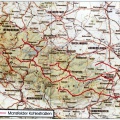 Die Mansfelder Kohlenstraßen (Karte)