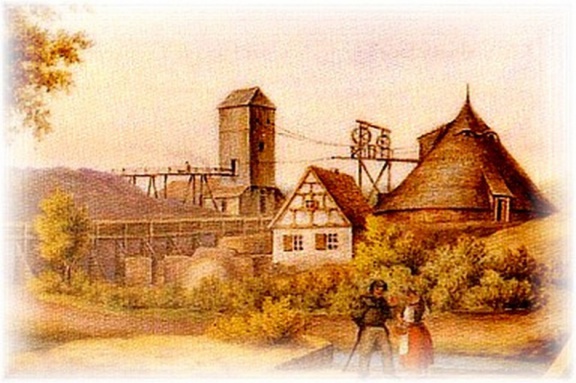 Erdmann-Schacht um 1855