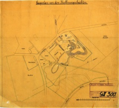 Lageplan von den Hoffnungsschächten - Herkunft/Rechte: Mansfeld-Museum im Humboldt-Schloss (CC BY-NC-SA)