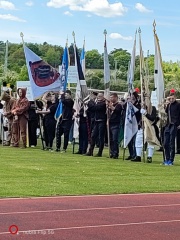 Bild 05 Aufstellen zur Abschlusszeremonie