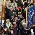 Bild 05 - Berggottesdienst Einzug der Fahnen 