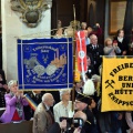 Bild 07 - Berggottesdienst Einzug der Fahnen 