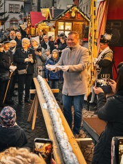 Bild 09 Stollenanschnitt - fertig zum Anschnitt